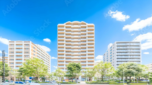 Apartment Buildings Sunny D...