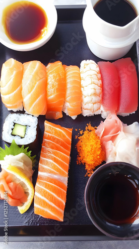 Delicious Sushi Platter, Photo