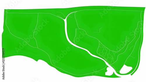 Green Abstract Illustration...