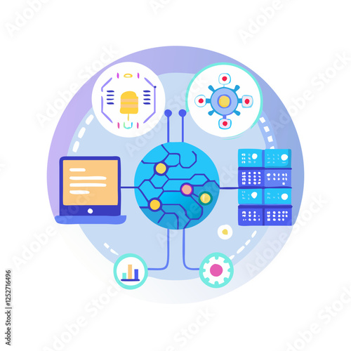AI-powered brain network and deep learning technology