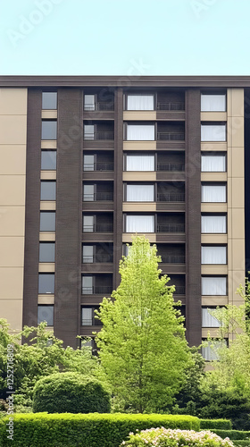 Modern Building Exterior wi...