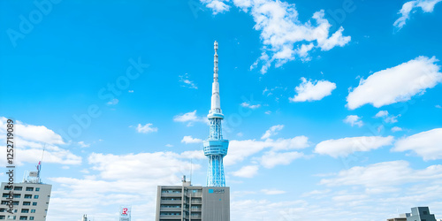 Blue Sky Tower Photo