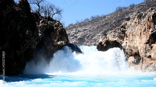 Stunning Waterfall Nature P...