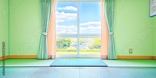 Serene Room View Illustration