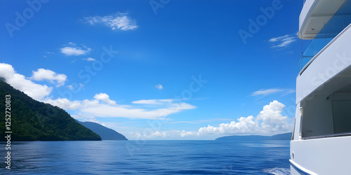 Ocean View from Yacht Photo