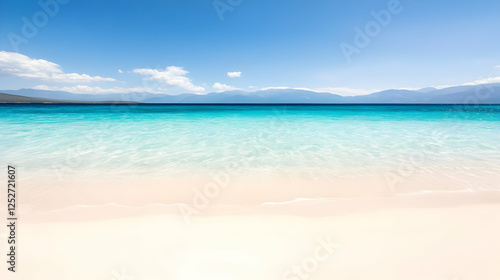 Serene Beach Landscape Photo