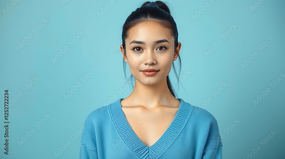 Portrait of a Young Woman Smiling – Beauty Product Model, women working, diverse women, women body, man, business women Portrait of a Young Woman Smiling – Beauty Product Model, women working, diverse women, women body, man, business women