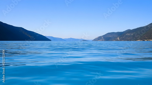 Serene Lake Landscape Photo
