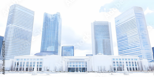 Modern Cityscape Illustrati...
