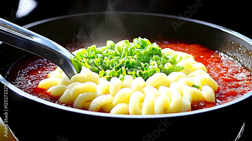 Pasta with Tomato Sauce and...