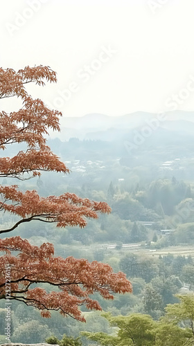 Autumn Landscape Illustration