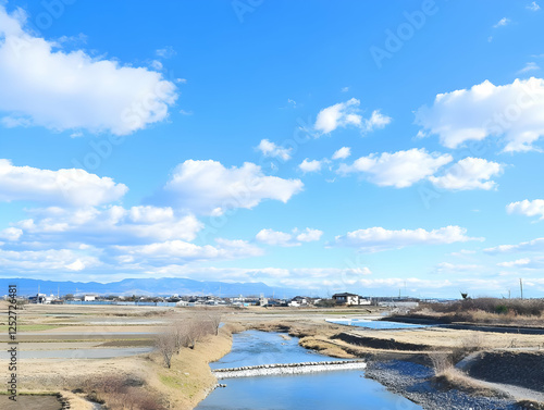 Serene River Landscape Photo