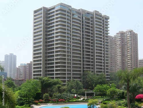 Modern Apartment Building P...