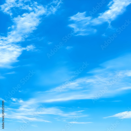 Blue Sky Background Image w...