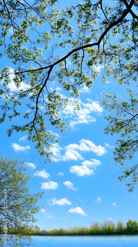 Spring Landscape Illustrati...