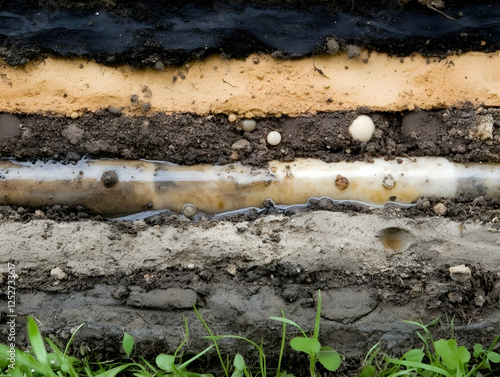 Layered Soil Cross Section ...