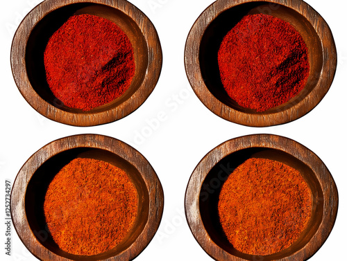 Vibrant Red and Orange Spic...