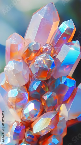 Iridescent Crystal Cluster ...