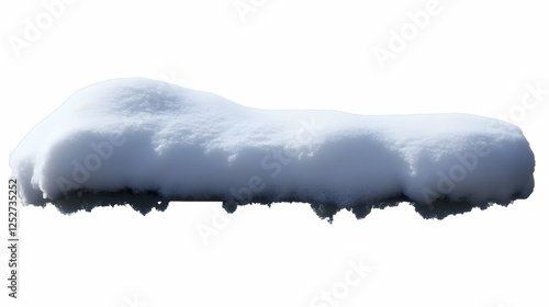 Winter Snowdrift Background...