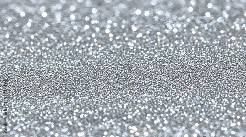 Silver Glitter Abstract Bac...