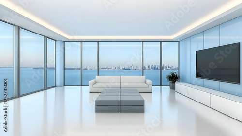 Modern Coastal Living Room ...