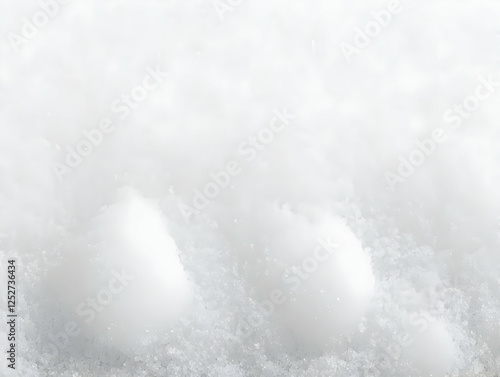Winter Snow Background Text...