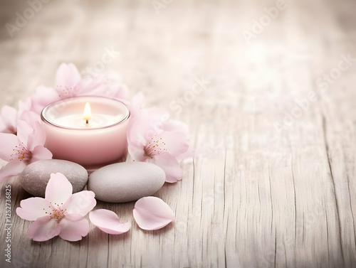 Serene Spa Illustration: Pi...