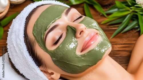 Relaxing Spa Facial Mask Tr...