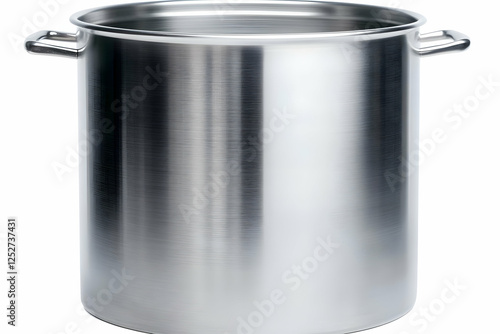 Stainless Steel Pot 3D Illu...
