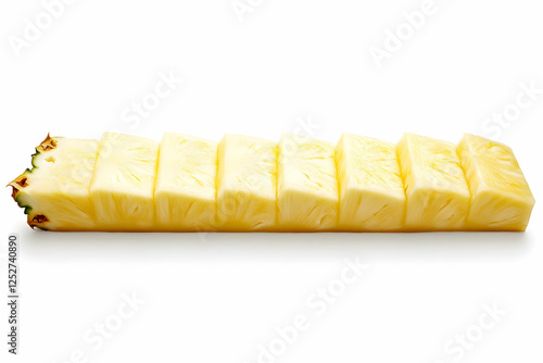 Sliced Pineapple Realistic ...