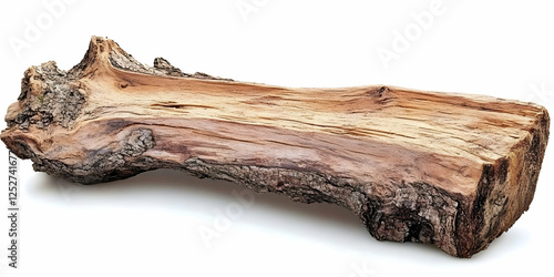 Rustic Wooden Log Realistic...