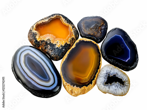 Vibrant Agate Geode Collect...