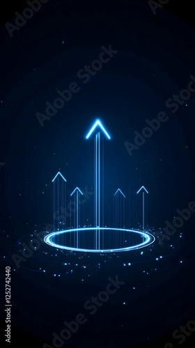 Abstract Background with Gl...
