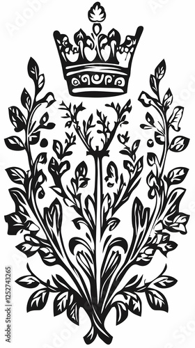 Floral Crown Illustration: ...
