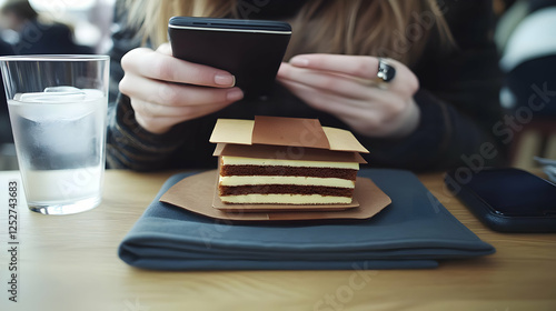 Layered Chocolate Cake Photo