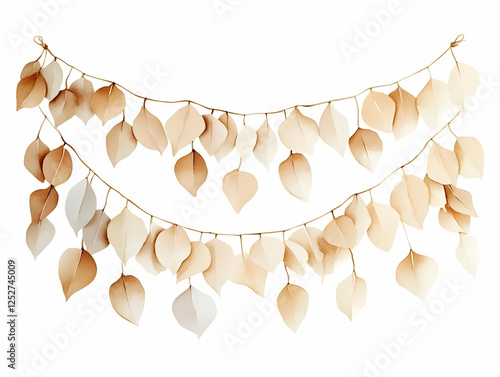 Elegant Watercolor Leaf Gar...