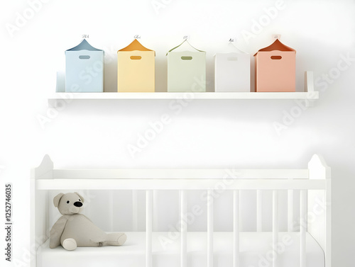 Pastel House Shaped Boxes N...