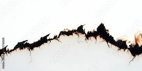 Burnt Edges Abstract Backgr...