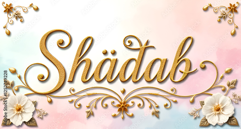 floral background with place floral background with place