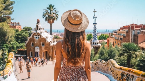 Barcelona's G?ell Park: A Summer's Day Escape