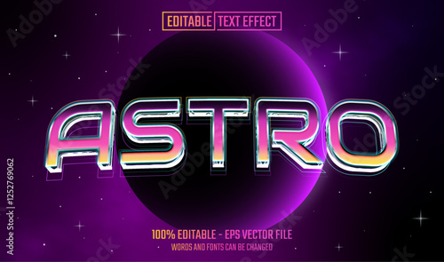 astro editable text effect