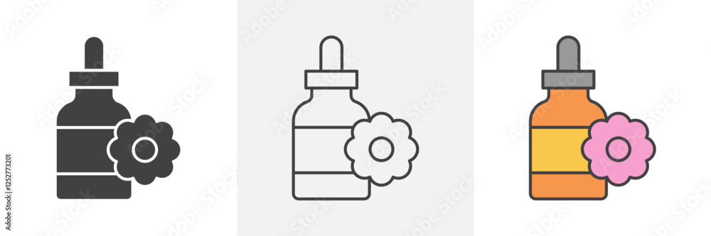 Bach flowers icons pack for website designs Bach flowers icons pack for website designs