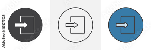 Enter icons pack for website designs