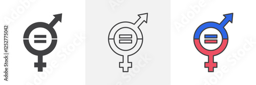 Equality icons pack for website designs