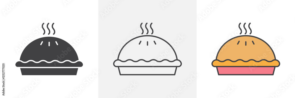 Pie icons pack for website designs Pie icons pack for website designs