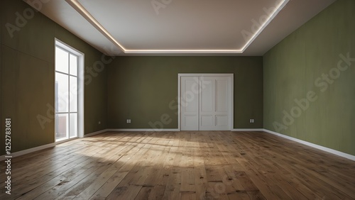 Wallpaper Mural Modern Apartment Interior – Bright and Open Living Space Torontodigital.ca