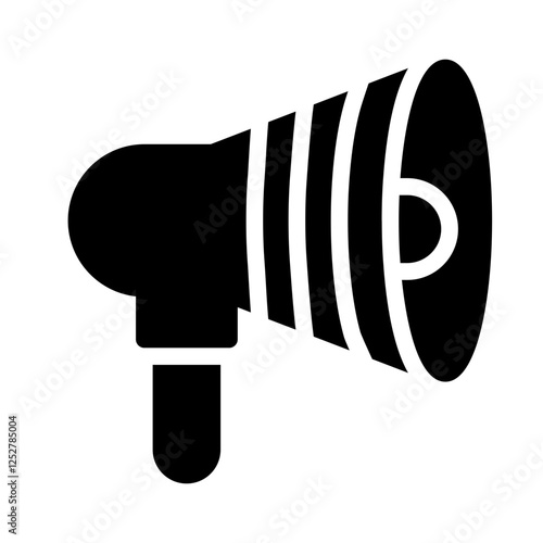 Promotion sale megaphone with orange handle is versatile for announcements, communication, events, and promotions with vibrant colors and bold design.
