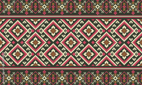 The sharp geometry of pixel fabrics offers a dynamic, digital look. Ideal for creating standout fashion pieces, accessories, or home textiles, it’s a modern twist on timeless patterns
