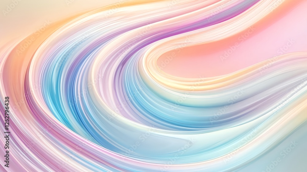 Pastel Swirl Abstract Background - Pastel Colors Pastel Swirl Abstract Background - Pastel Colors