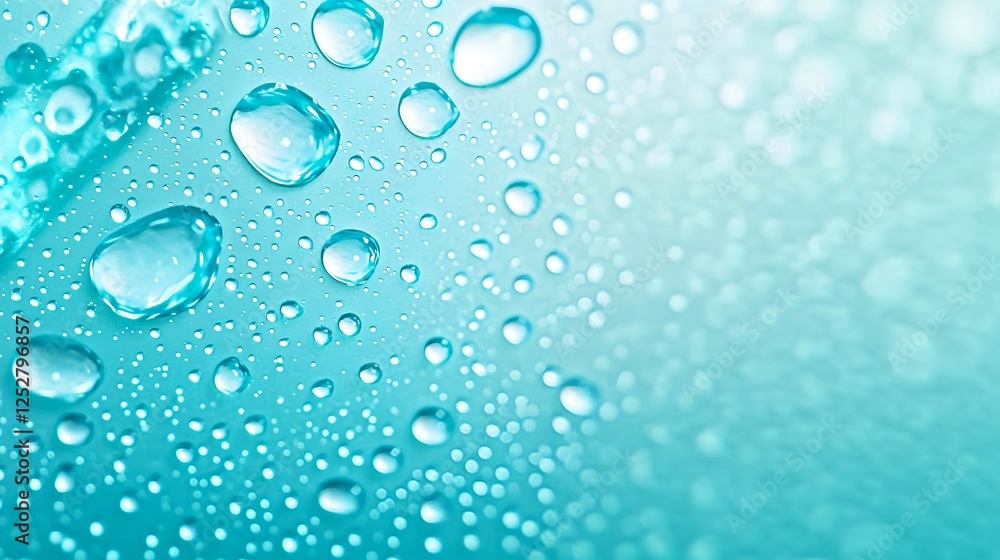 Aqua Water Drops Texture Background - Abstract backgrounds Aqua Water Drops Texture Background - Abstract backgrounds